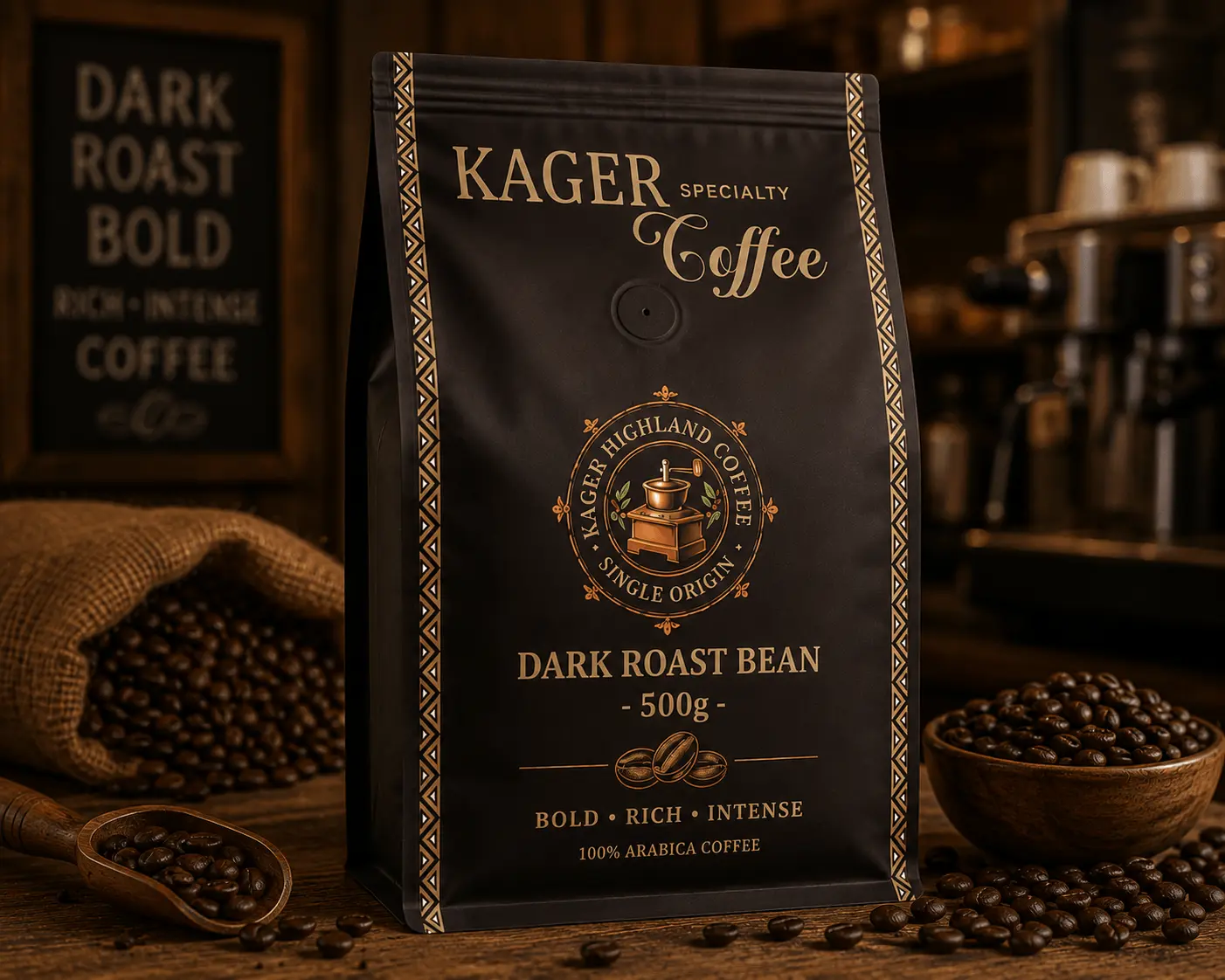Dark Roast Bean 500g