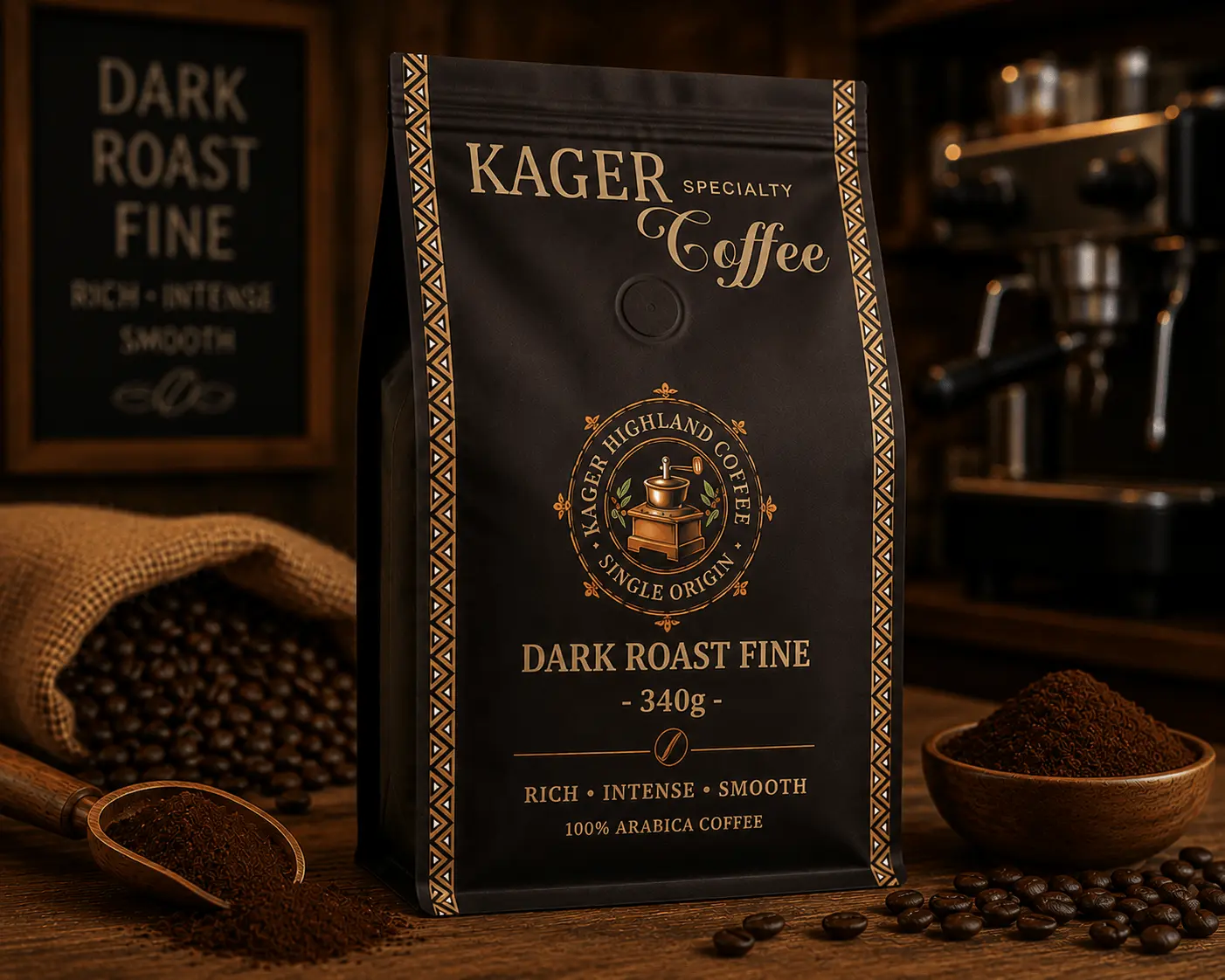 Dark Roast Fine 340g