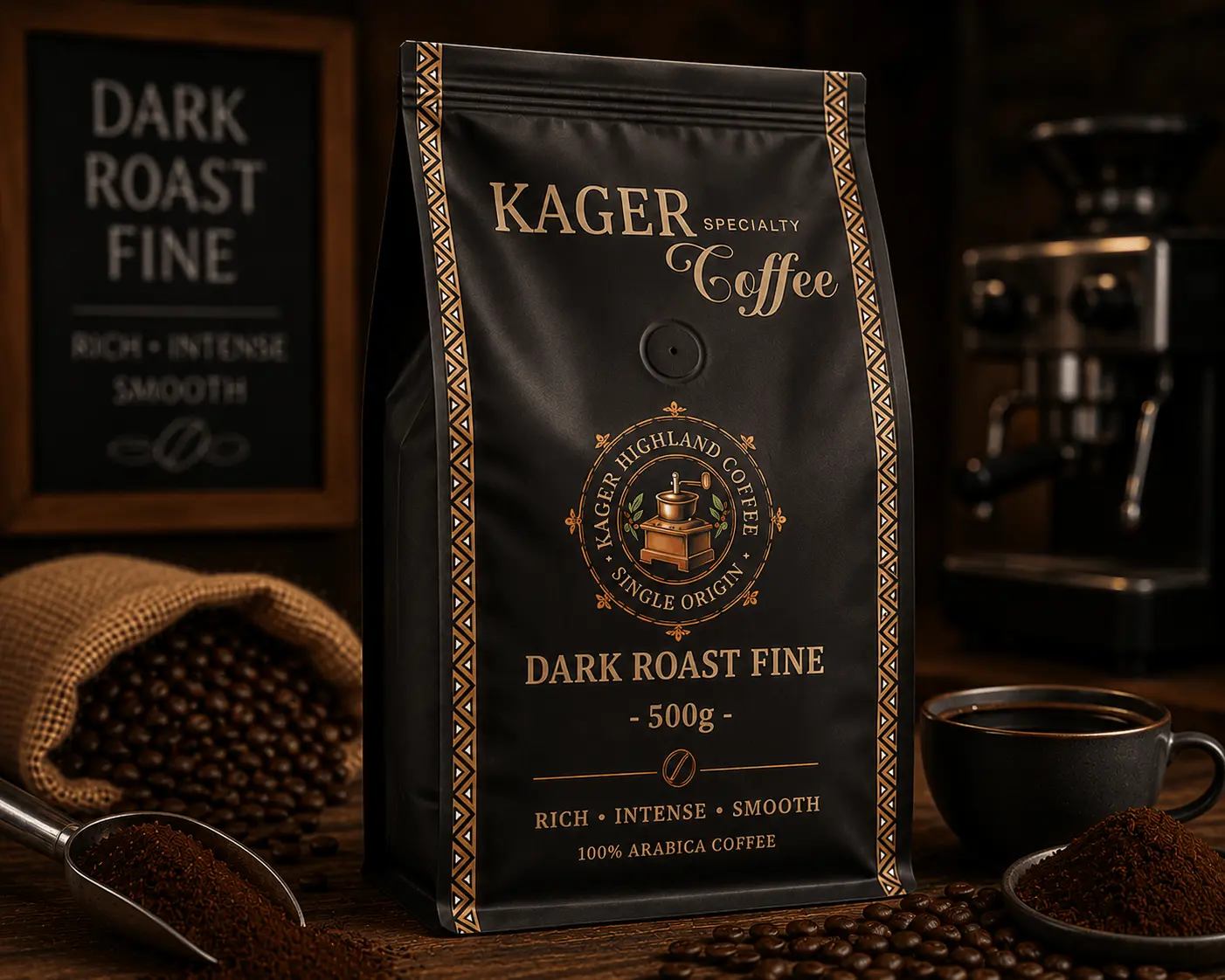Dark Roast Fine 500g