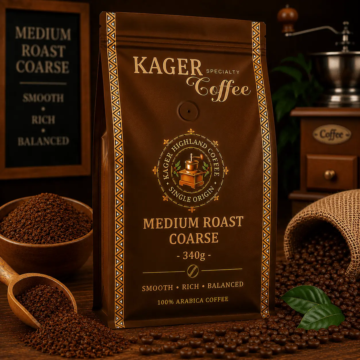 Medium Roast Coarse 340g